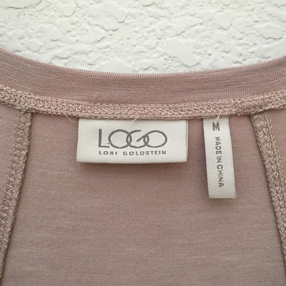 LOGO Lori Goldstein Stretch Rayon Trapeze Tunic, M - Picture 7 of 9